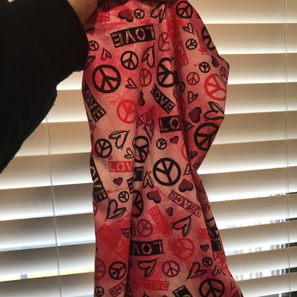 Great Condition, Peace/ Love Book Sock ☮️ ❤️ - Picture 5 of 6